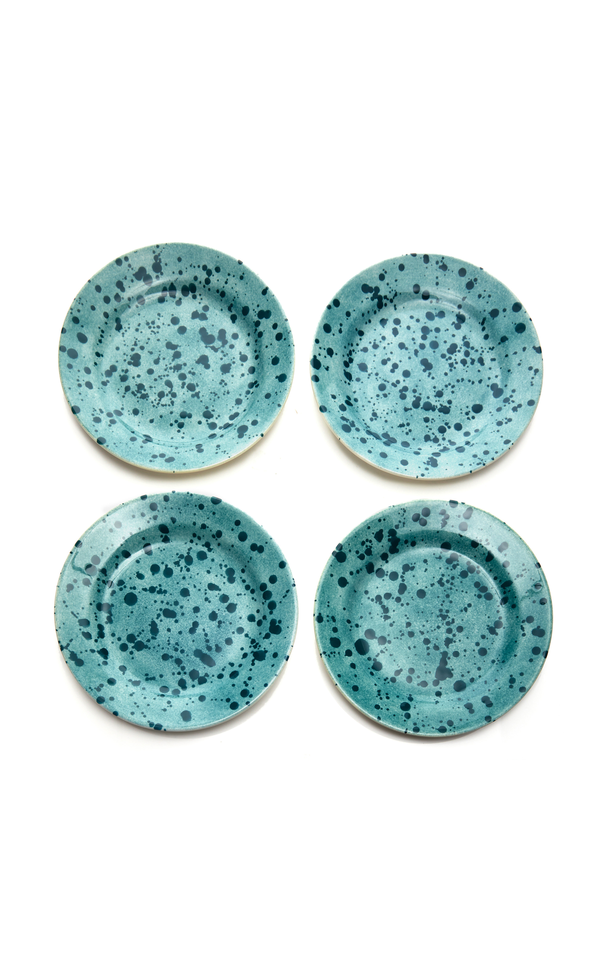 Set-Of-Four Ceramic Dessert Plates | Moda Operandi (Global)