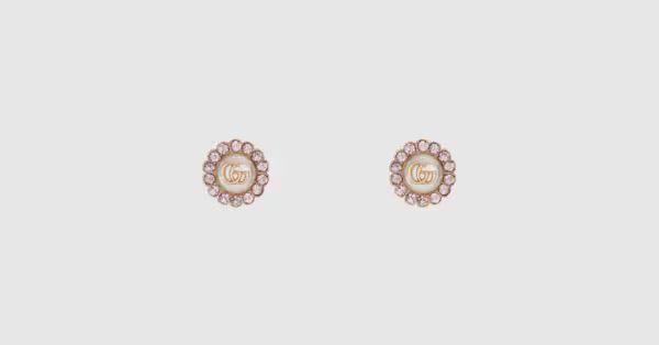 Gucci Double G flower stud earrings | Gucci (US)