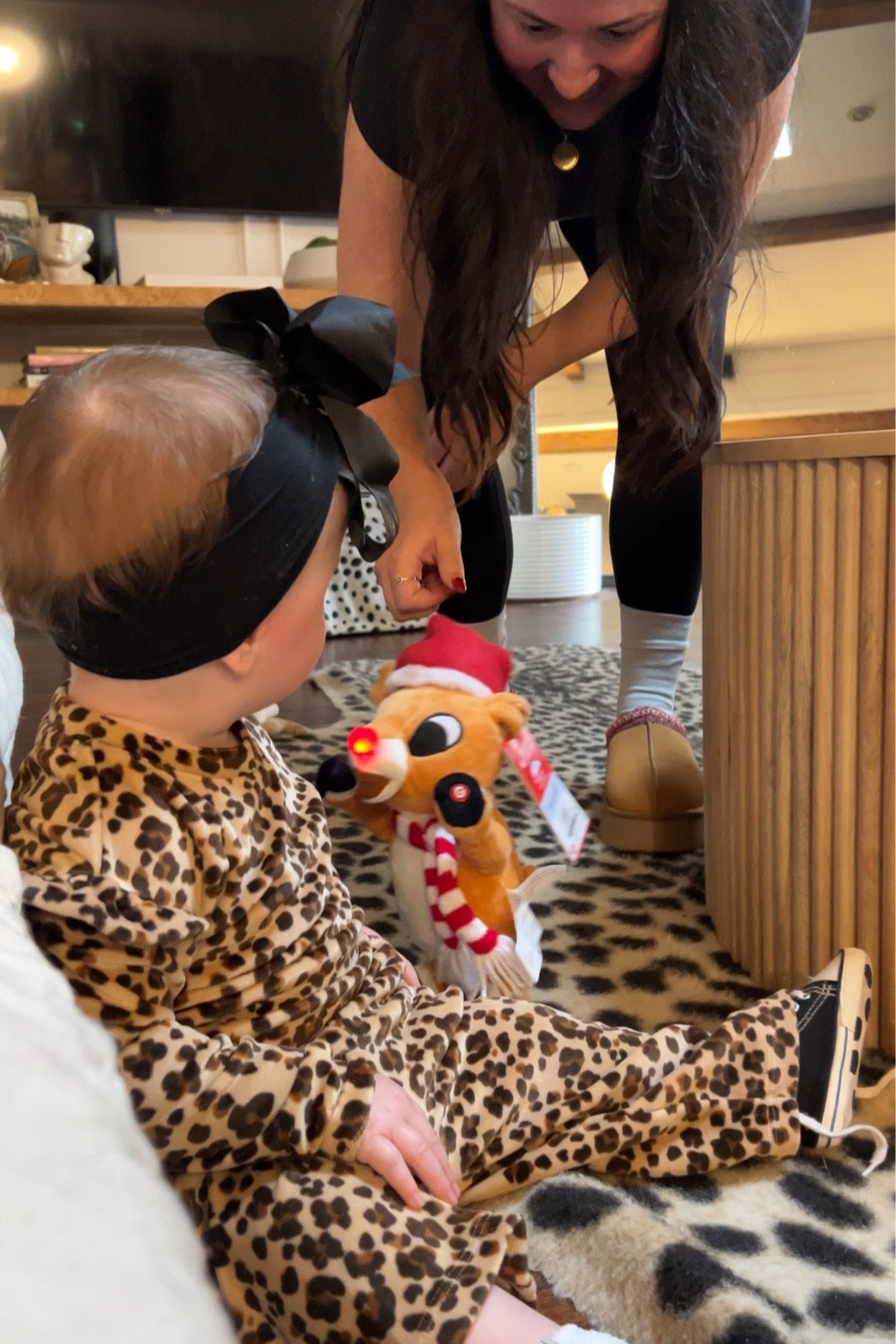 Christmas Rudolph bay girl toddler leopard Ugg new mom 

#LTKSeasonal #LTKHoliday #LTKFamily