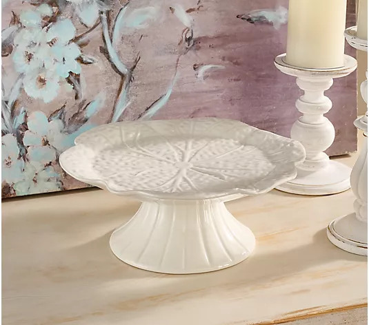 Make Your Selection: Cozy Cottage by Liz Marie Cabbage Cake Pedestal | QVC