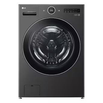 LG TurboWash360 5-cu ft Capacity Black Steel Ventless All-In-One Washer Dryer Combo (ENERGY STAR ... | Lowe's