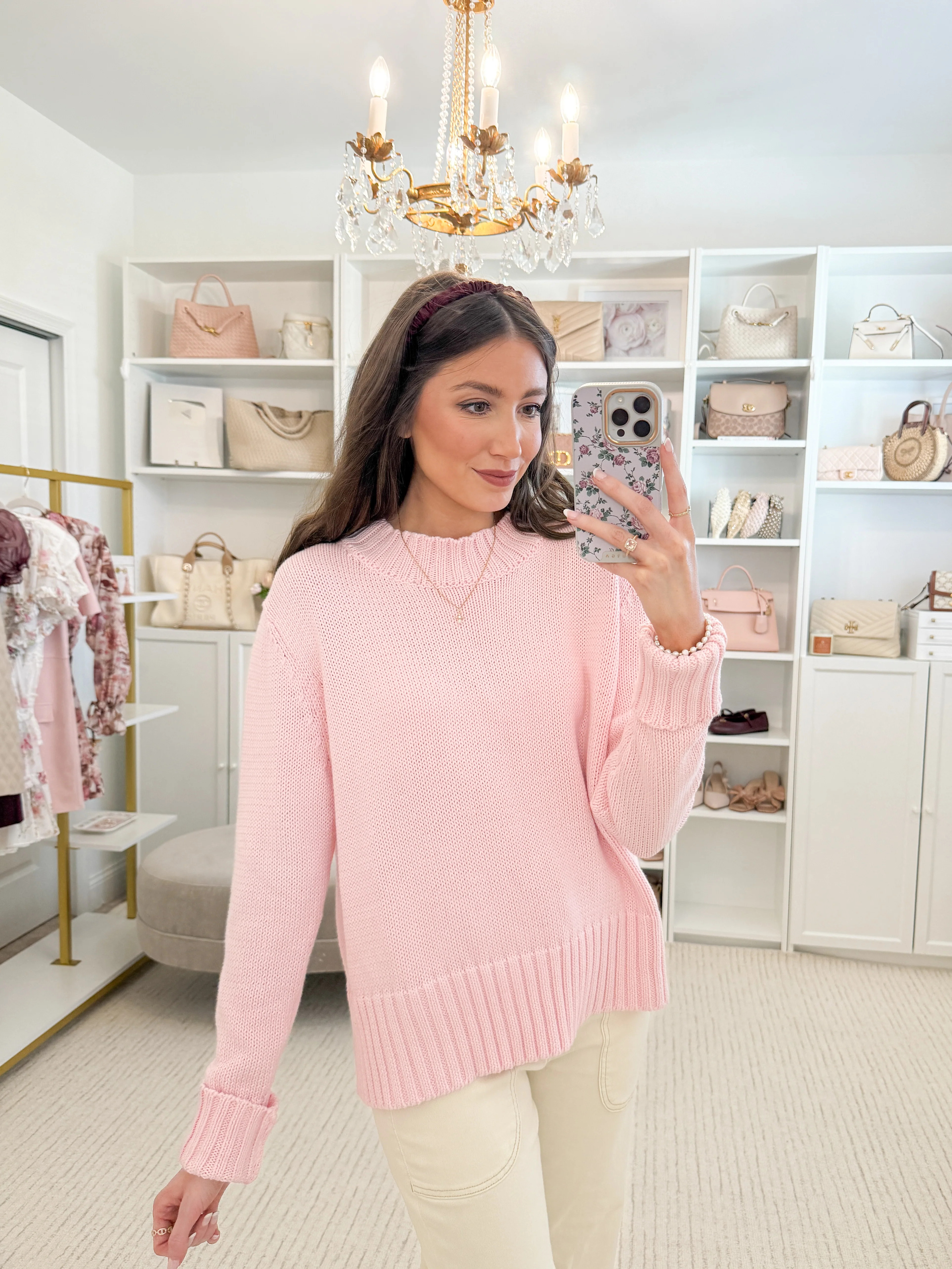 Audrey 100% Cotton Sweater | Carin Rose