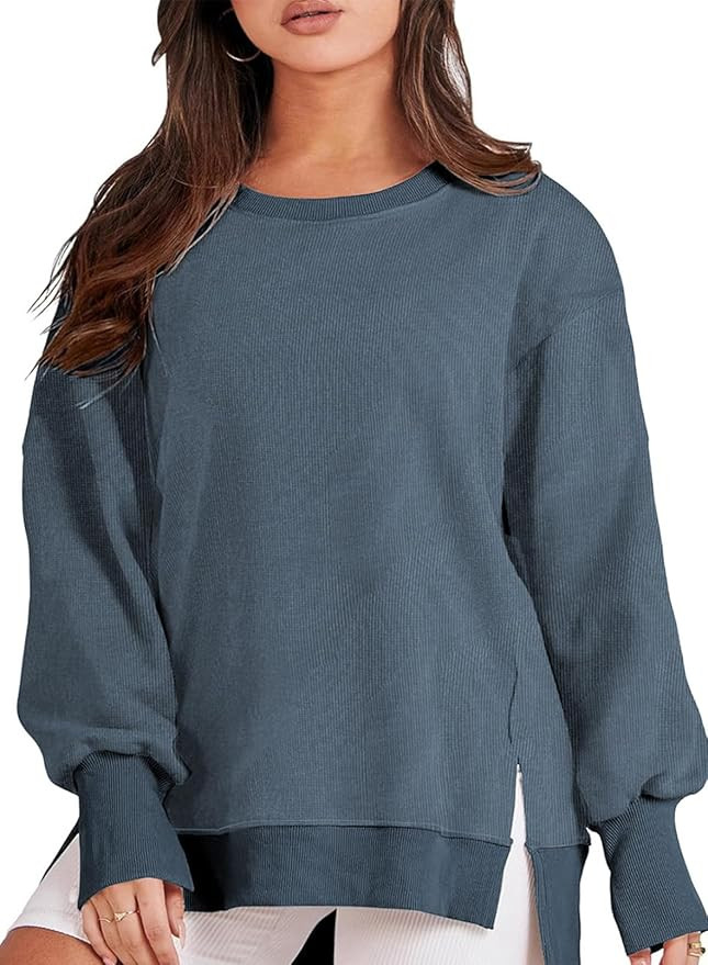 Eytino Plus Size Sweatshirt for Women Oversized Long Sleeve Crewneck Casual Loose Fall Fashion Ou... | Amazon (US)