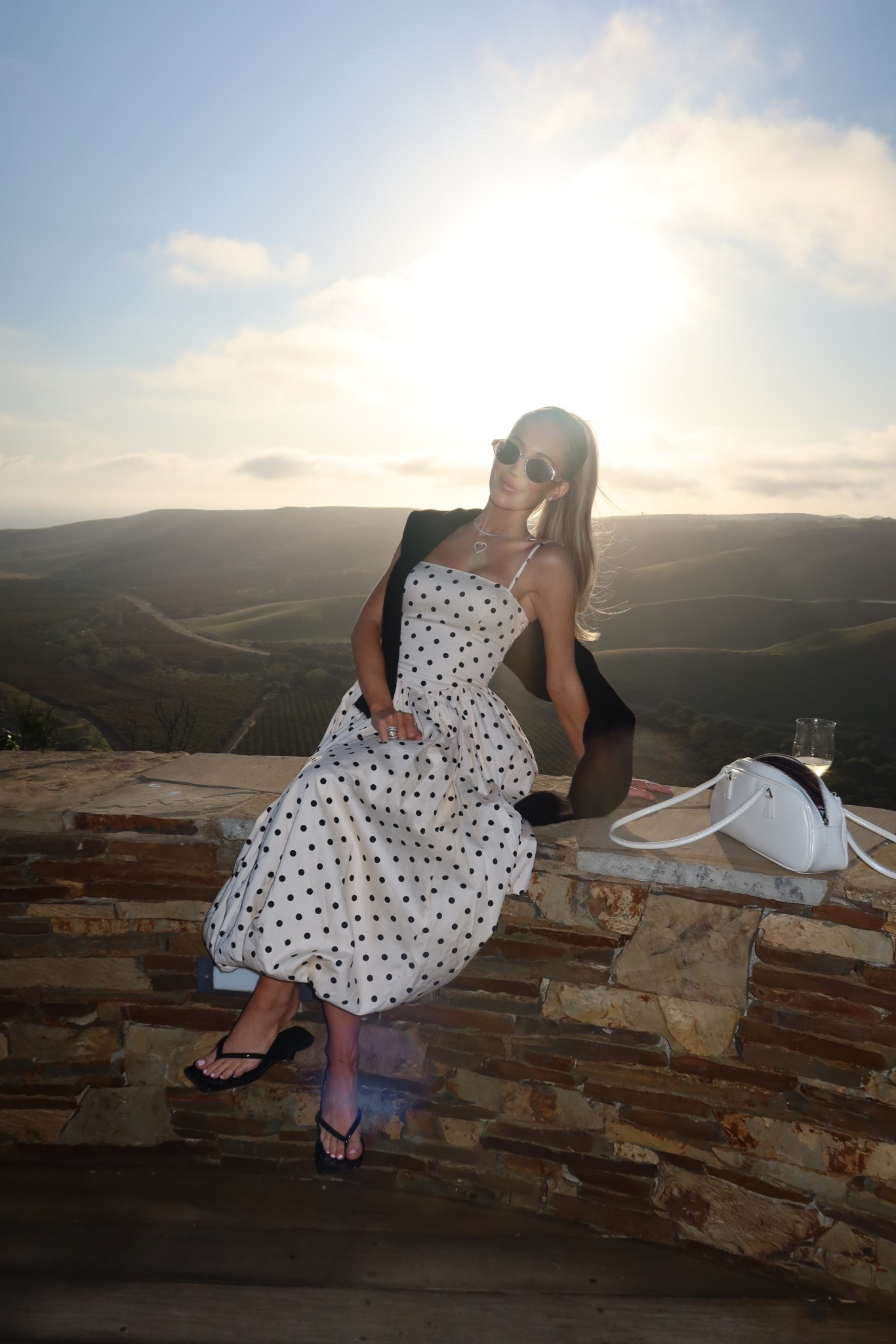 The most PERFECT fitting dress I’ve ever put on! It is so flattering! Wearing size XXS 

Outfit. Midi dress. Abercrombie. Polka dots. Fall dresses. Outfit idea. Outfit inspo  

#LTKFindsUnder100