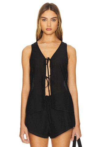 SNDYS Bijou Top in Black from Revolve.com | Revolve Clothing (Global)