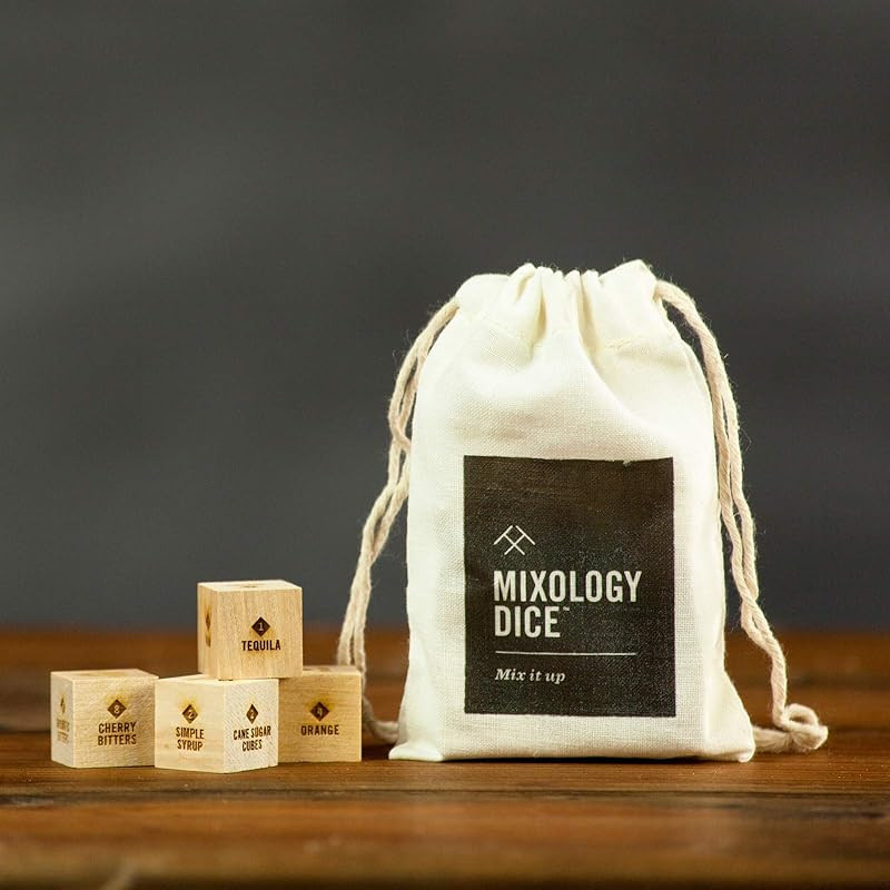 Mixology Dice® (pouch) // Inspiration for craft cocktails/Christmas gift, stocking stuffer, Bart... | Amazon (US)