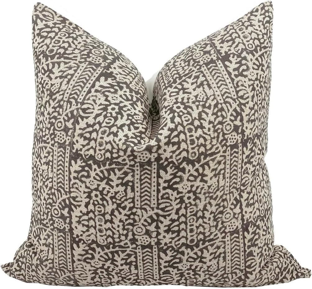 Decorative Floral Print Pillow Cover for Home Decor/Design, Throw Pillow Case/Cover, Indoor, Outd... | Amazon (US)