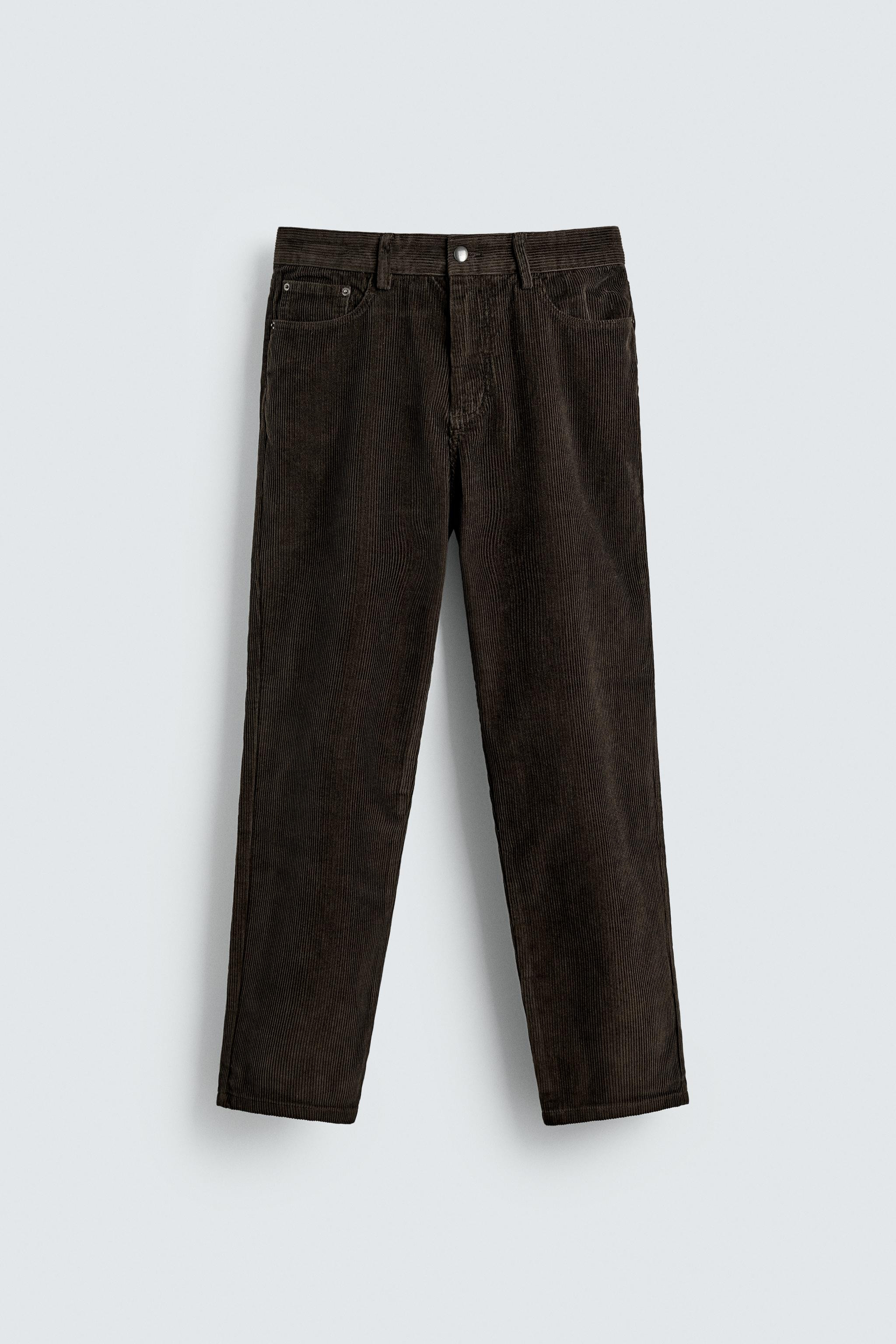 REGULAR FIT CORDUROY PANTS | Zara US