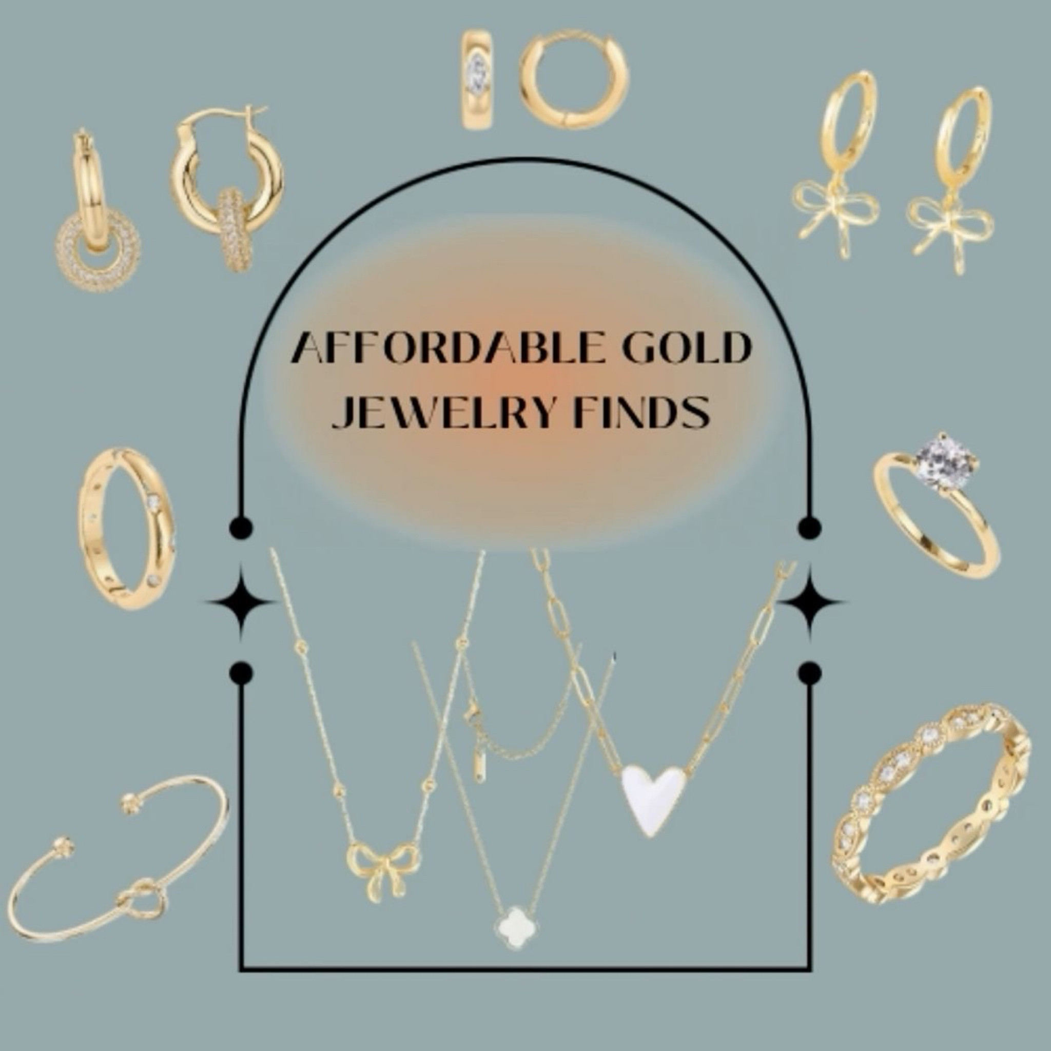 New affordable gold jewelry on Amazon 
gold rings, necklaces, bracelets, earrings 

#LTKstyletip #LTKsalealert #LTKSpringSale