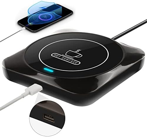 USB Coffee Warmer, Mug Warmer for Desk, Candle Warmer, Coffee Cup Warmer with Auto Shut Off | Amazon (US)