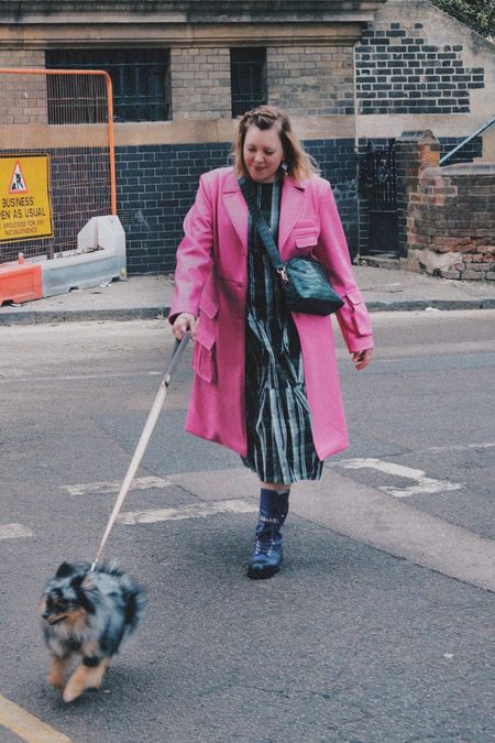 Taking my new (and much smaller) boobies out for a test drive. This pink coat definitely helped 😍

#LTKeurope #LTKSeasonal #LTKstyletip