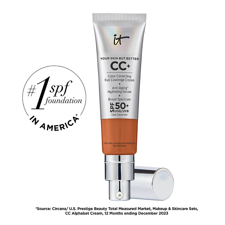 CC+ Cream Full-Coverage Foundation with SPF 50+ | IT Cosmetics (US)