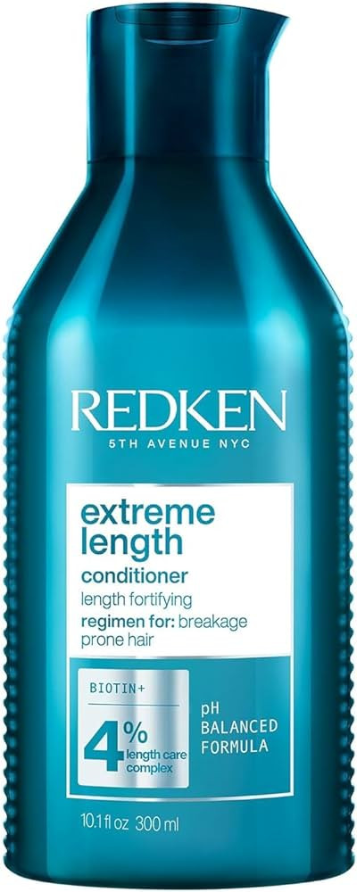 Redken Extreme Length Biotin Conditioner For Longer Hair – Promotes Healthy Hair Growth, Streng... | Amazon (US)