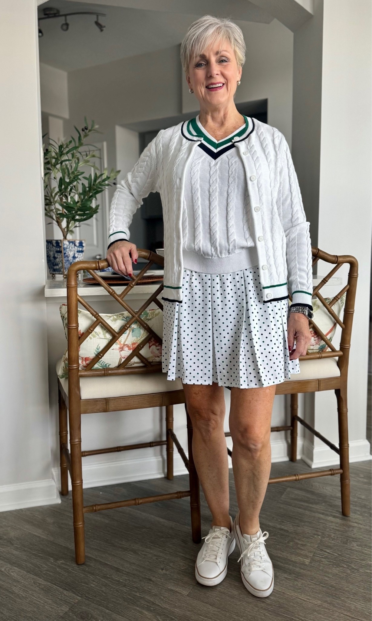 Polka Dot Athletic Fit 🖤

#LTKootd #LTKSeasonal #LTKOver40