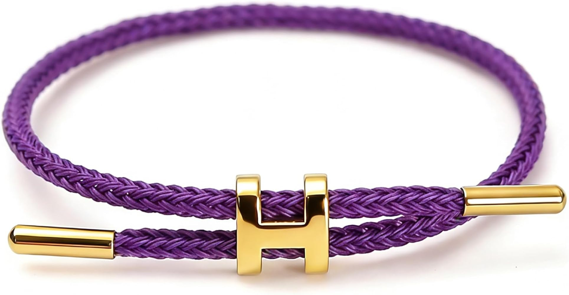 Steel Bracelet Link, Adjustable H-shape Wire Rope Bracelet, Lucky Jewelry with Titanium Buckle fo... | Amazon (US)