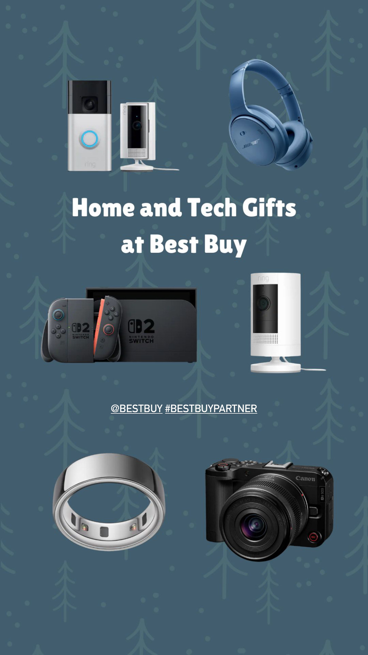 #BestBuyPartner Pulled together a few of my favorite gift ideas from @BestBuy this season. A little mix of fun and practical. 🎁 treat your loved ones (or yourself!) to these top gifts! 

 