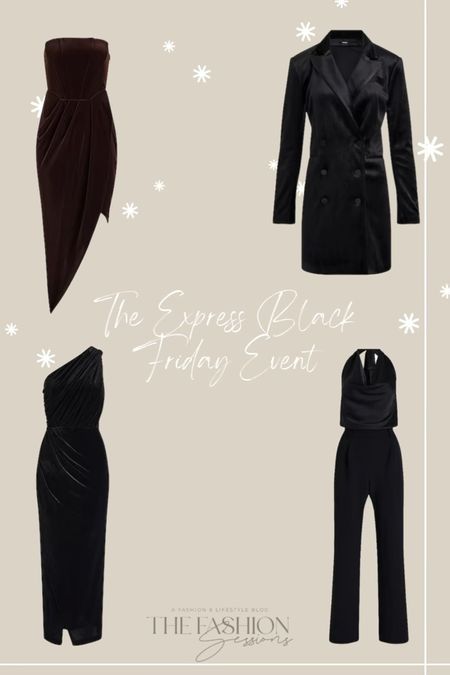 Sparkle season is here! Grab some amazing deals at the Express Black Friday Event! 50-60% off everything!

holiday party | Christmas party | party dress | event season | sequins 



#LTKHoliday #LTKsalealert #LTKfindsunder50