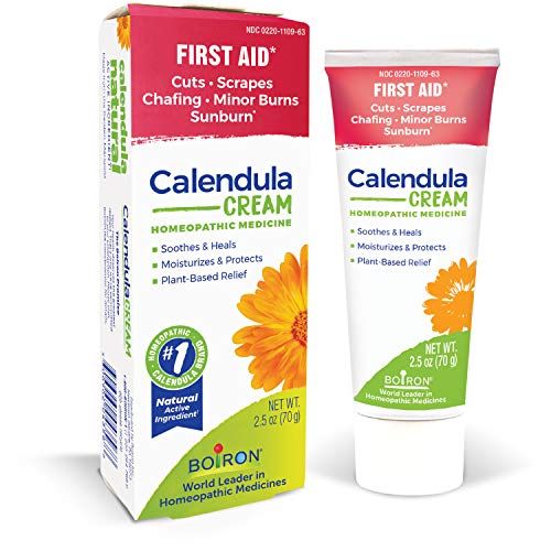 Boiron Calendula Cream for First Aid, Minor Burns, Cuts, Scrapes, Insect Bits and Sunburn - 2.5 o... | Amazon (US)