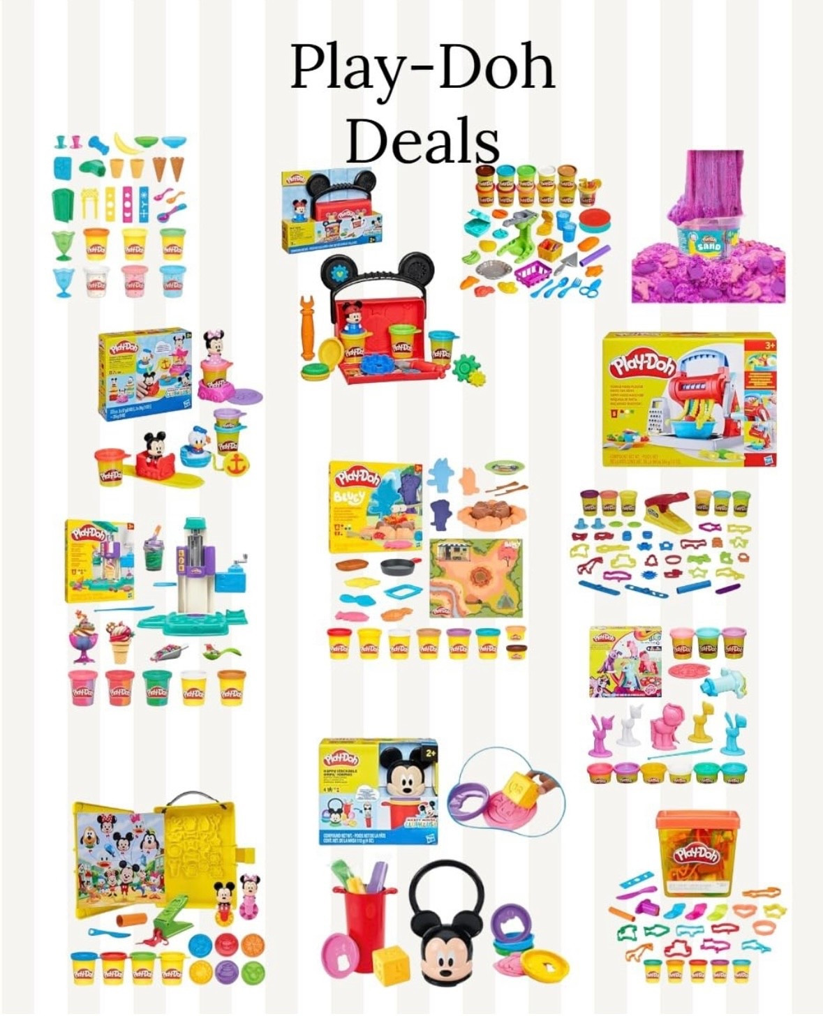 Play-Dou Deals l! I know we don’t like the mess, but it’s so great for skills for the littles! #amazon #amazoninfluencer 

#LTKSaleAlert #LTKGiftGuide