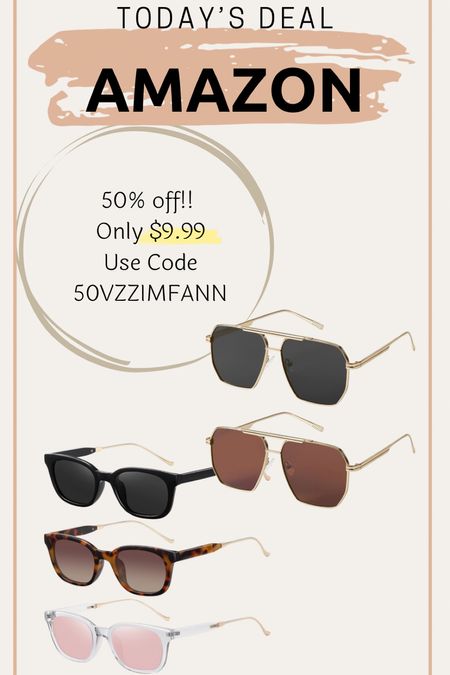 Sunglasses bundle set from Amazon! 

#LTKsalealert #LTKSeasonal #LTKfindsunder50