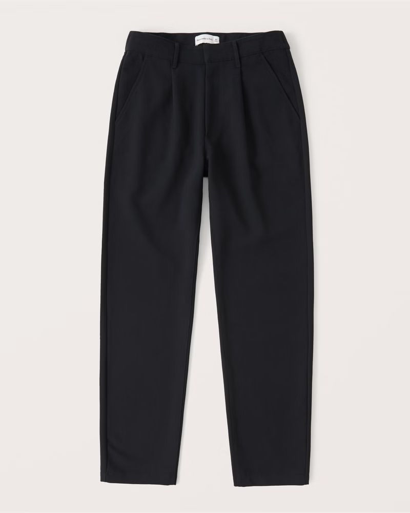 Tailored Menswear Dad Pants | Abercrombie & Fitch (US)