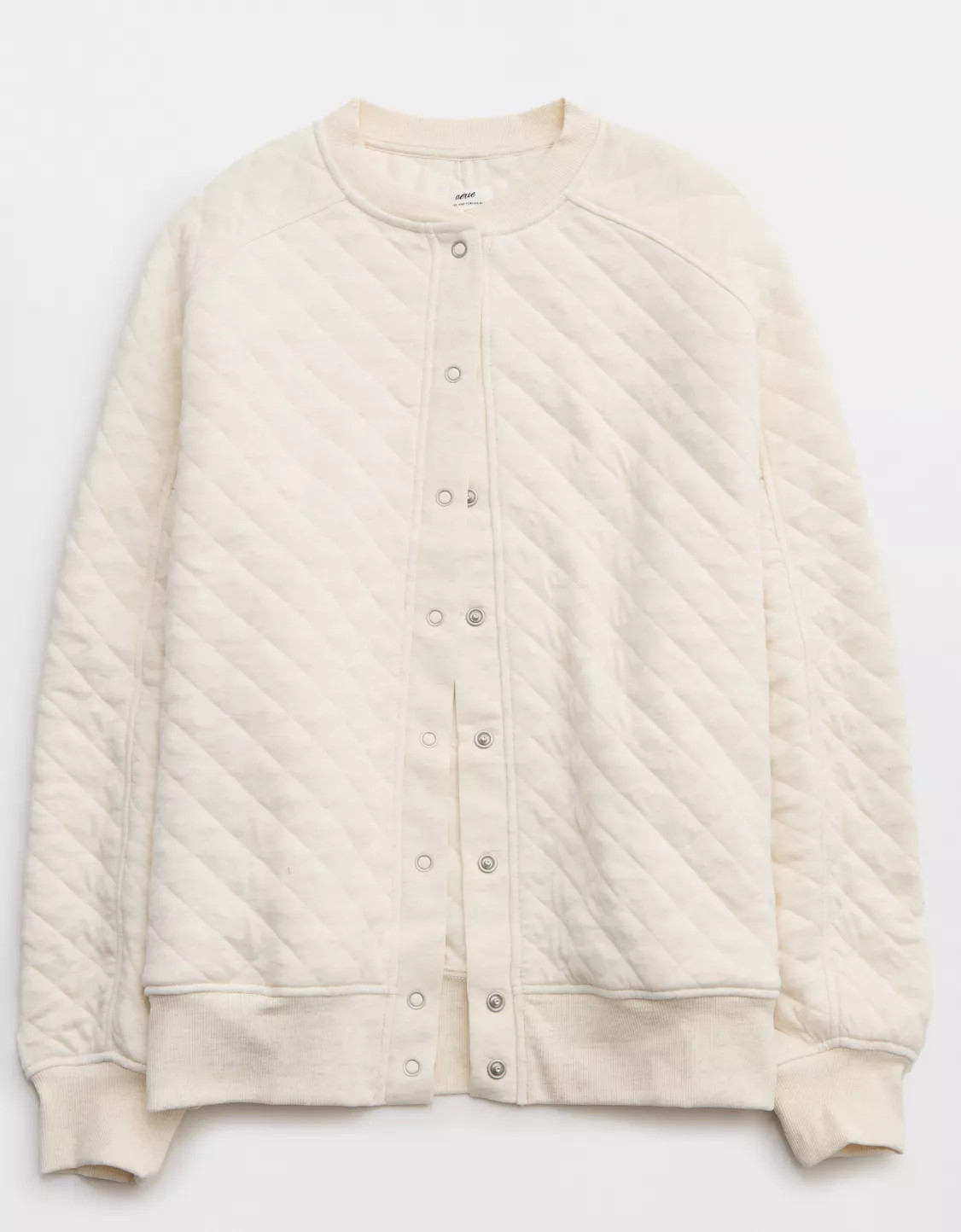 Aerie Quilted Cardi Bomber | Aerie