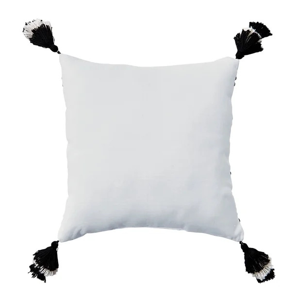 Better Homes & Gardens B&W Stripe Square Outdoor Throw, 21" x 21" | Walmart (US)