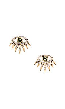 BaubleBar Tali 18k Gold Vermeil Stud Earrings in Gold from Revolve.com | Revolve Clothing (Global)