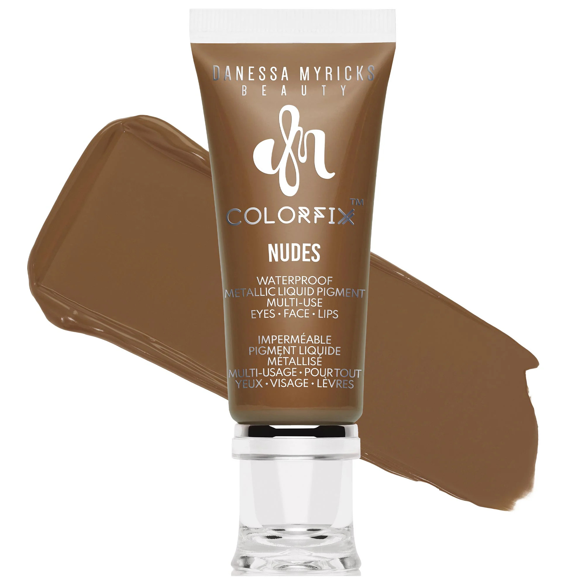 Danessa Myricks Beauty Colorfix - Multi-Use Eye, Cheek & Lip Waterproof Liquid Pigment Nude 10 0.34 oz / 10 mL | Sephora (US)