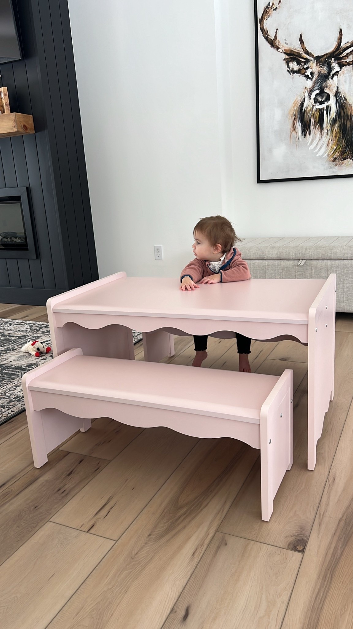 Literally can’t get over how cute this kids table is! Fits 4 little ones perfectly. The benches slide under table so you can store out of the way! Comes in other color options too! 

#LTKBaby #LTKKids #LTKmomlife