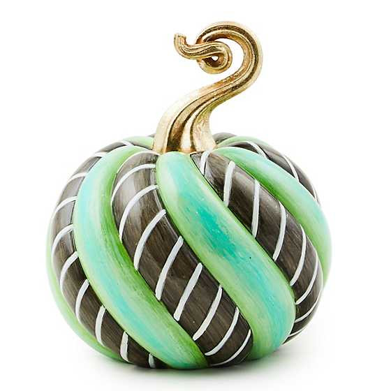 Trick or Treat Candy Swirl Mini Pumpkin | MacKenzie-Childs