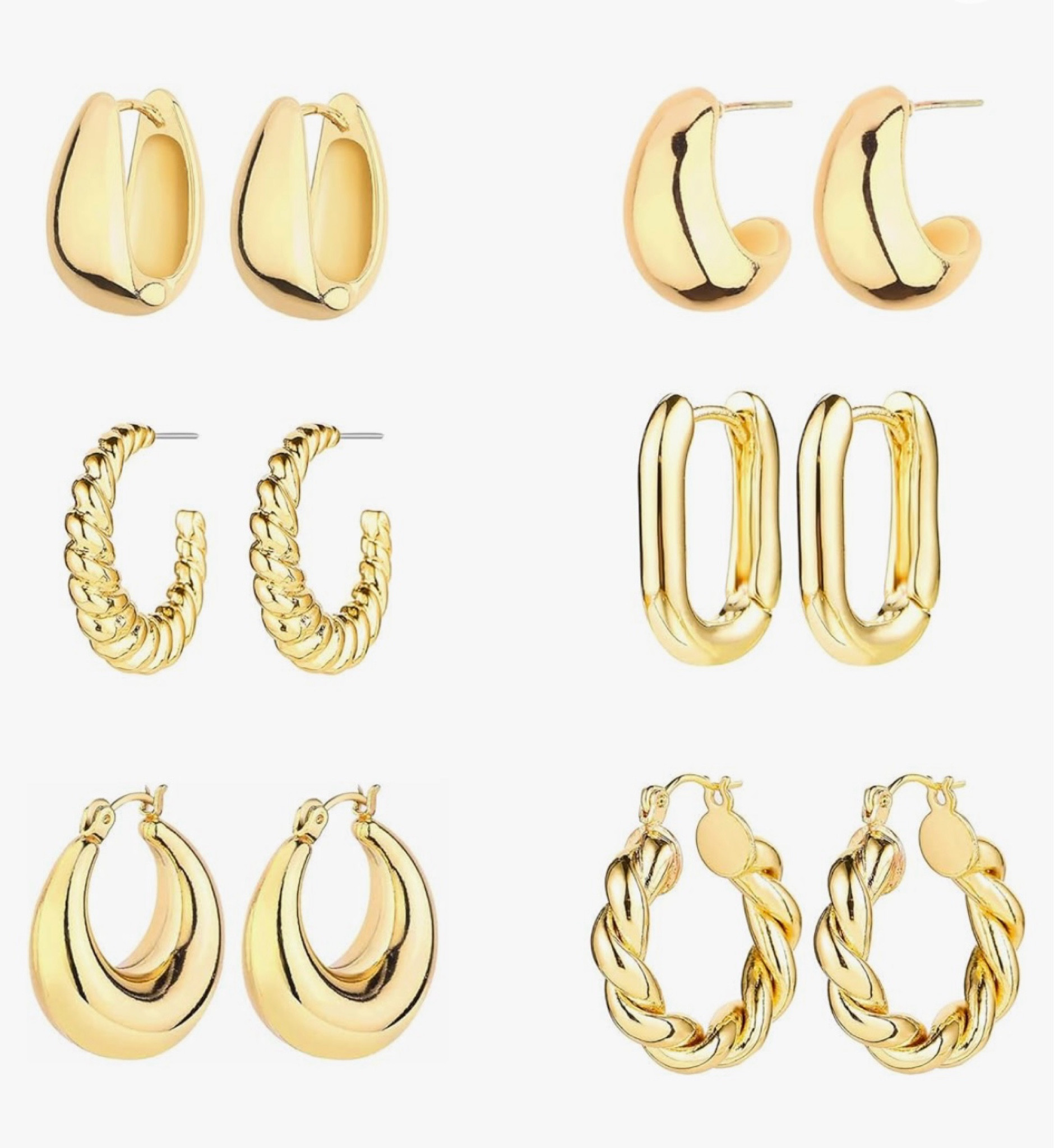 Gold earrings 

#LTKWorkwear #LTKStyleTip #LTKFindsUnder50