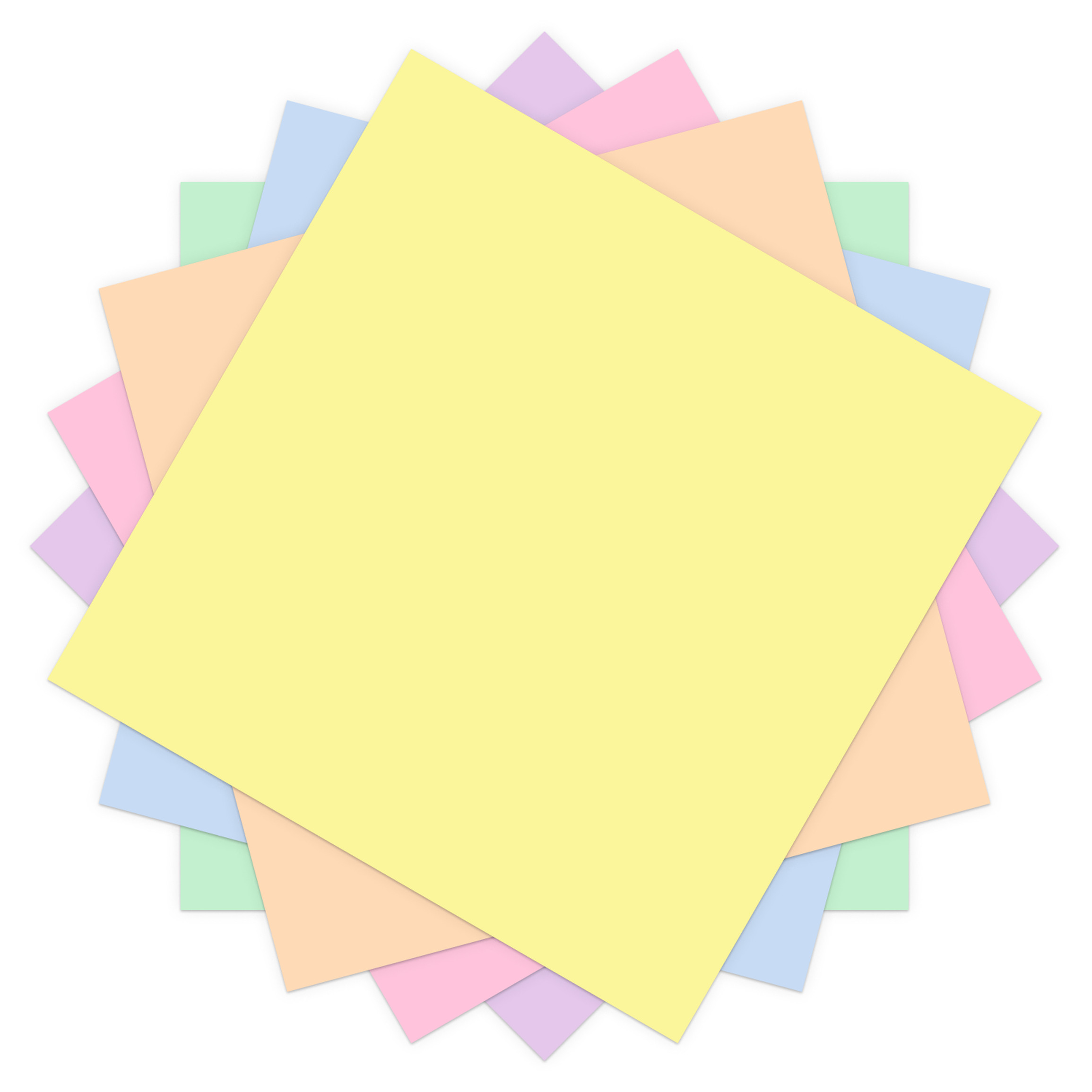 Cardstock Sampler, Pastel - 12 in x 12 in (48 ct) | Cricut