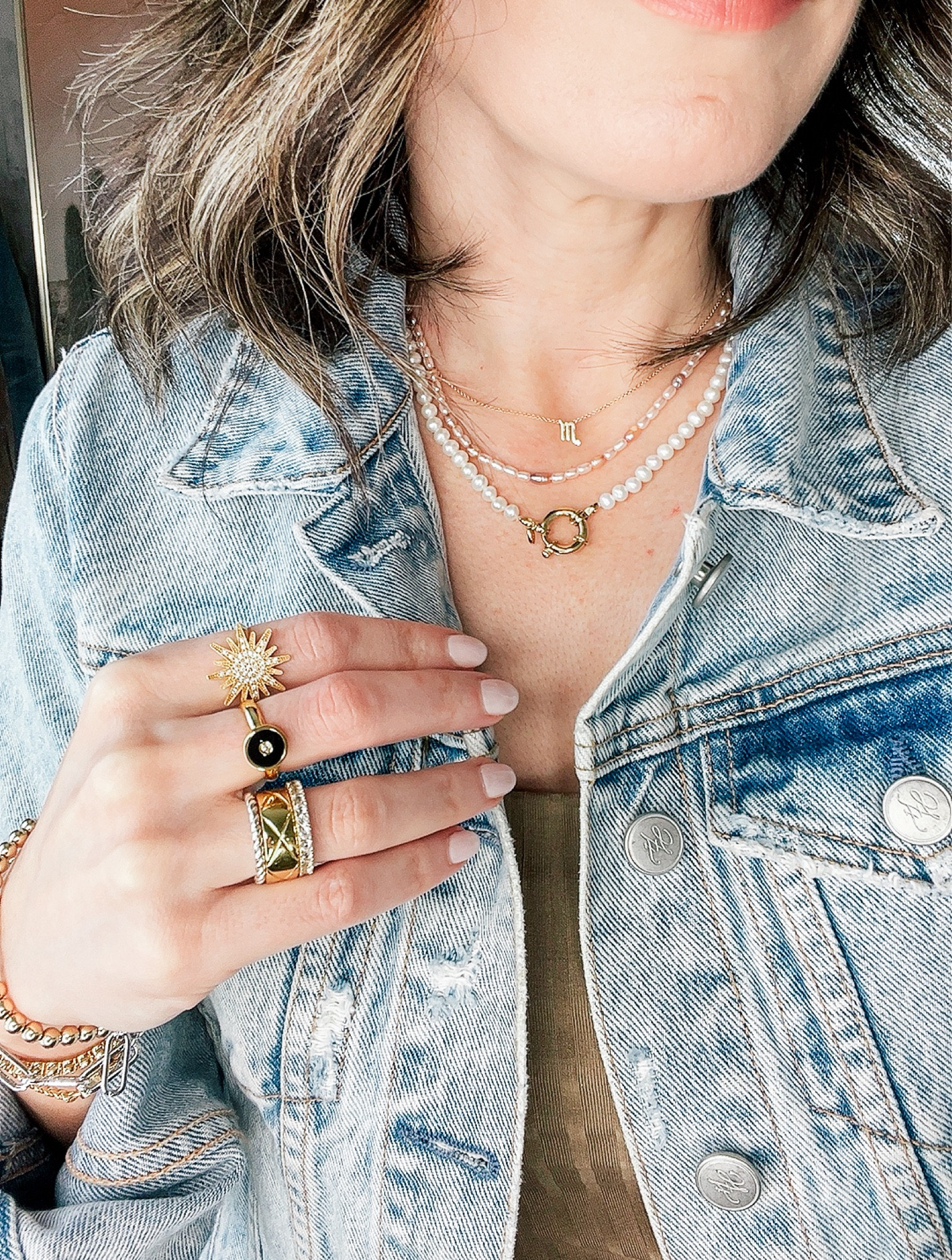 Jewelry of the day 

#LTKOver40