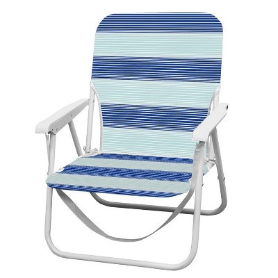 Caribbean Joe Folding Outdoor Portable Beach Chair - Horizontal Stripe | Target