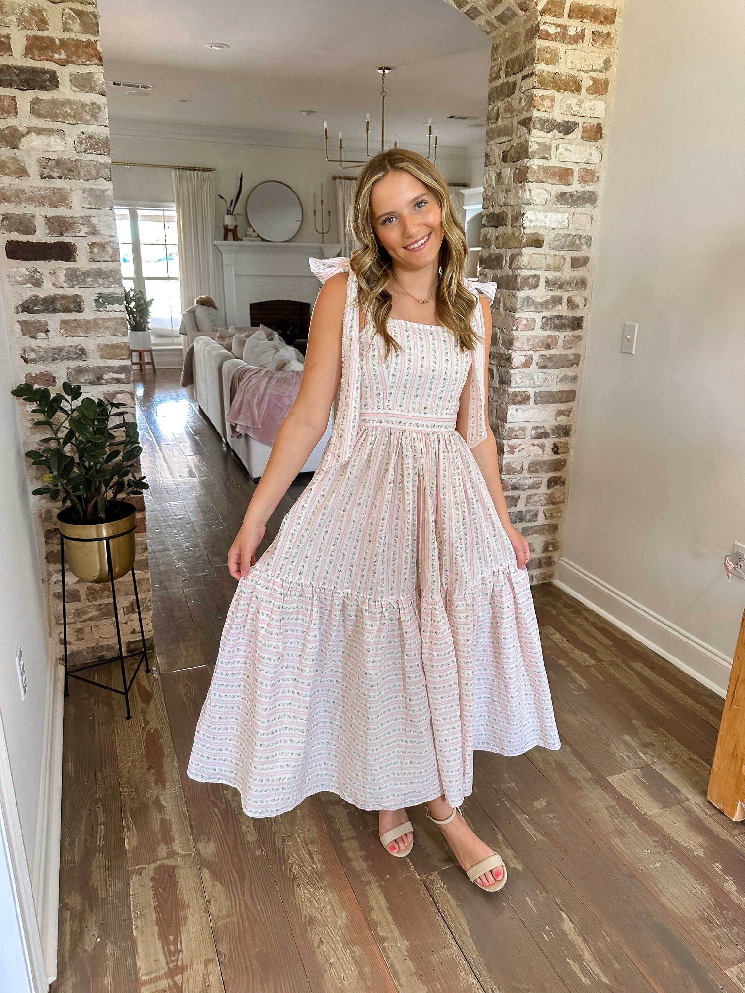 Hazel & olive dress 
Summer dress 
Teen style 
Floral dress 

#LTKStyleTip #LTKPetite #LTKTravel