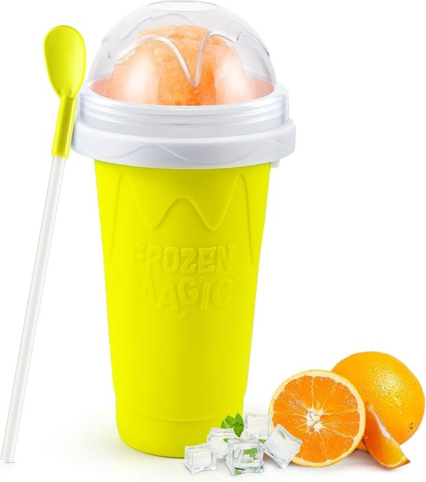RELPOM Slushie Maker Cup, Magic Quick Frozen Smoothies Cups, Cooling Cup, Slushy Cups, Ice Cream ... | Amazon (US)