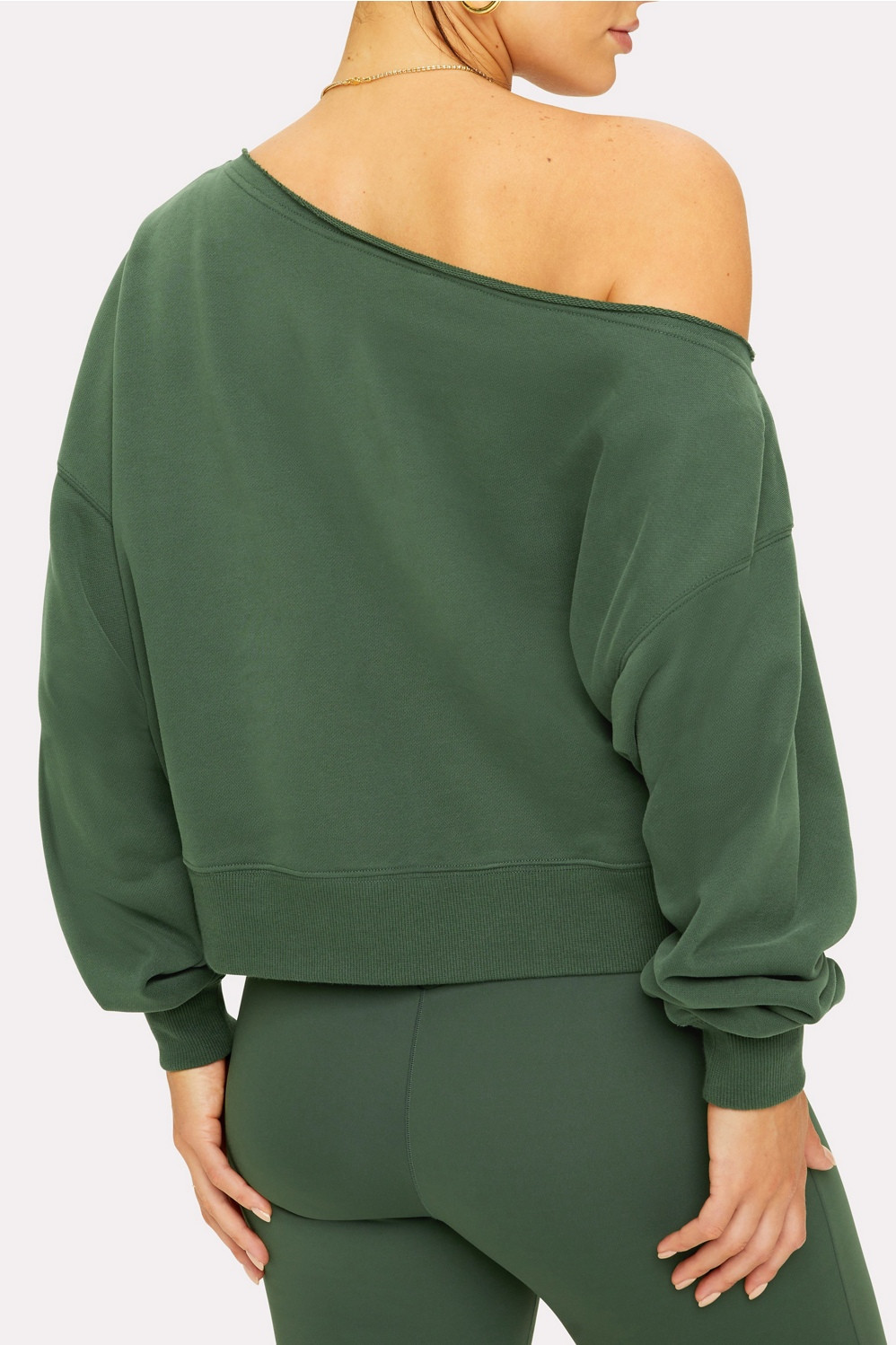 Everyday Off-The-Shoulder Sweatshirt | Fabletics - North America