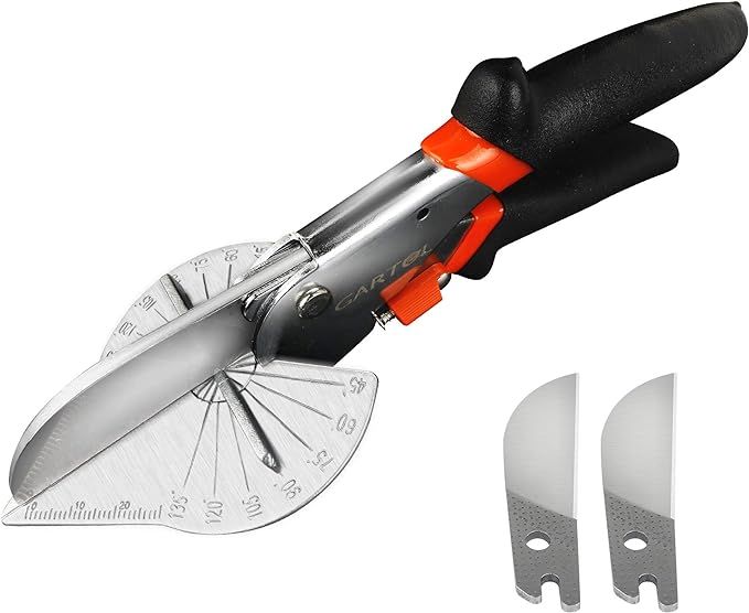 GARTOL Miter Shears- Multifunctional Trunking Shears for Angular Cutting of Moulding and Trim, Ad... | Amazon (US)