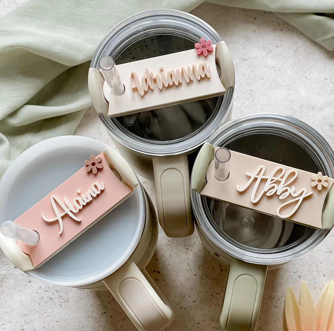 Stanley Custom Name Plate Stanley Cup Custom Tumbler - Etsy | Etsy (US)