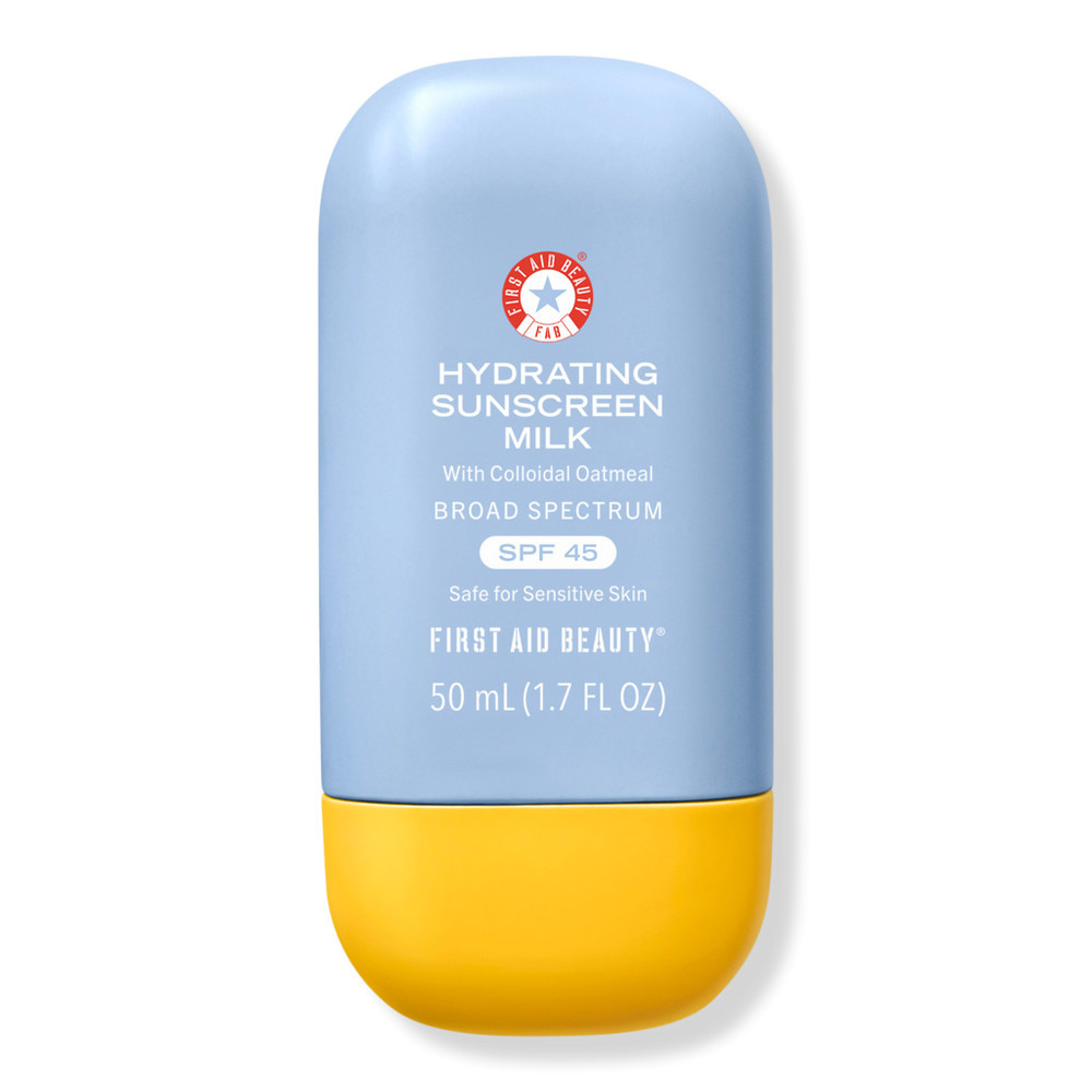 First Aid Beauty Hydrating Sunscreen Milk with Colloidal Oatmeal Broad Spectrum SPF 45 | Ulta