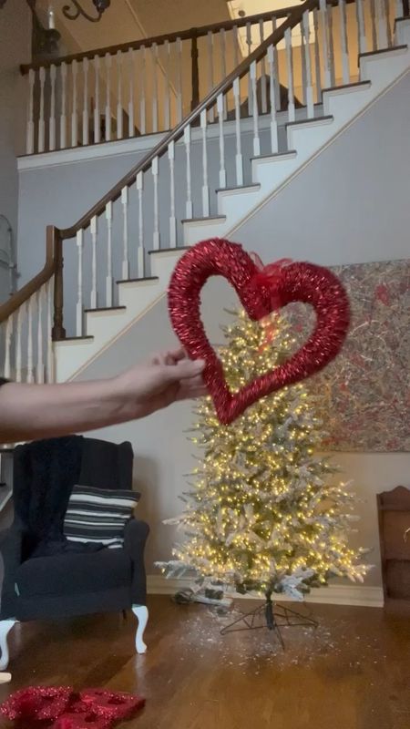 Be my Valentine!  You don’t have to put your Christmas tree in the attic!  Turn it into a Valentine’s tree easily with some red Christmas decor and hearts.


#LTKstyletip #LTKSeasonal #LTKhome