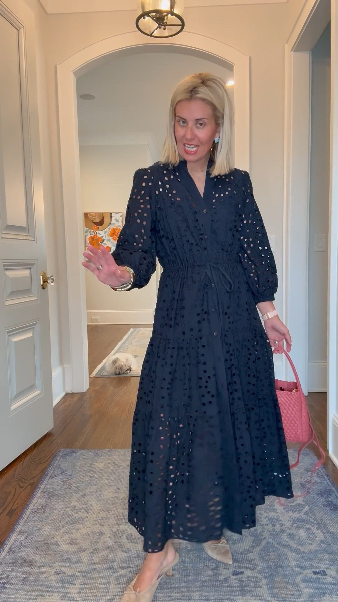 This dress is taking us everywhere!! In love with this fit! I’m in size 4 and 8 heel. 

*code Catherine20 at Allie + Bess

#LTKdayinmylife #LTKmomlife #LTKOver40