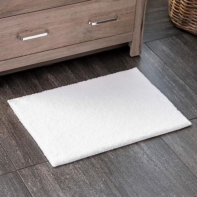 Welhome 100% Microfiber Drylon Non Slip Bath Rug - Latex Backing - Ultra Absorbent - Quick Dry - ... | Amazon (US)