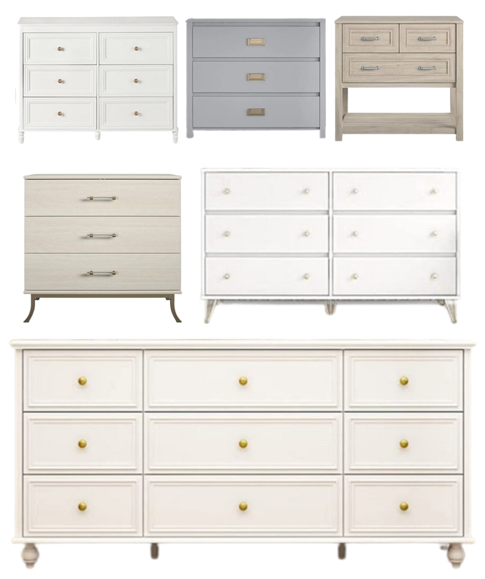 Nightstands, dressers, chest of drawers, bedroom decor, nursery decor 

#LTKsalealert #LTKhome