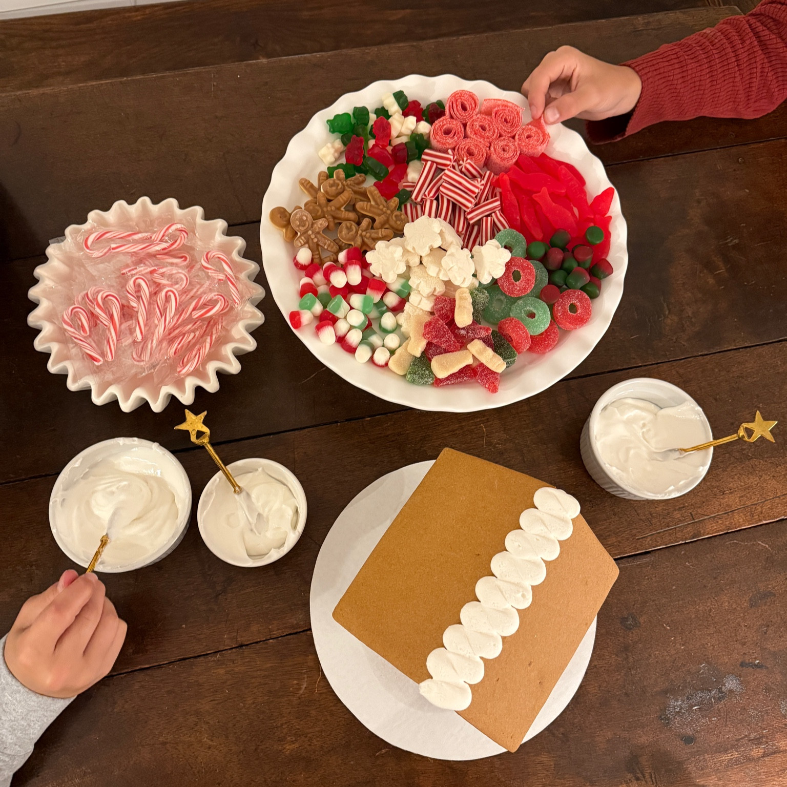 All the good things for our annual gingerbread house! 

#LTKHoliday #LTKHome #LTKSeasonal