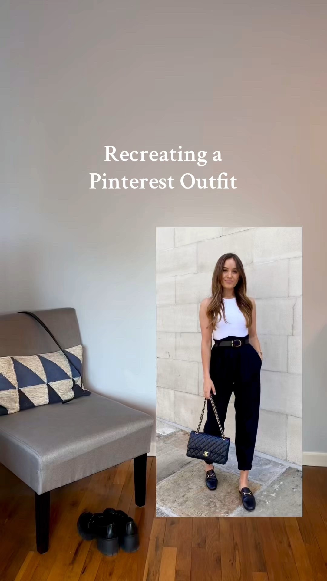 The struggle is real! This outfit was almost perfect… until the foundation mishap. See my last video🤦🏻‍♀️ #PinterestInspired #OutfitFail #GRWM #FashionInspo #OOTD 

#LTKStyleTip #LTKSeasonal #LTKWorkwear