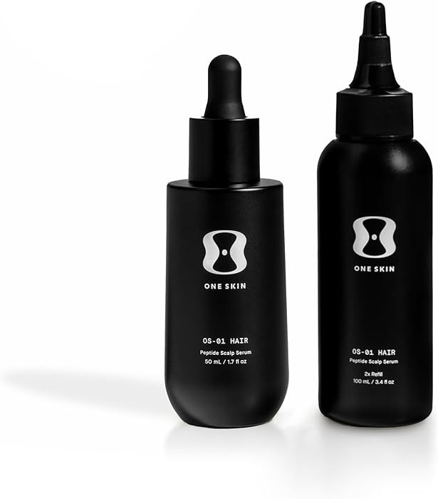 oneskin HAIR OS-01 Peptide Scalp Supplement Bundle | Reduce Shedding & Support Hair Density, 150 ... | Amazon (US)
