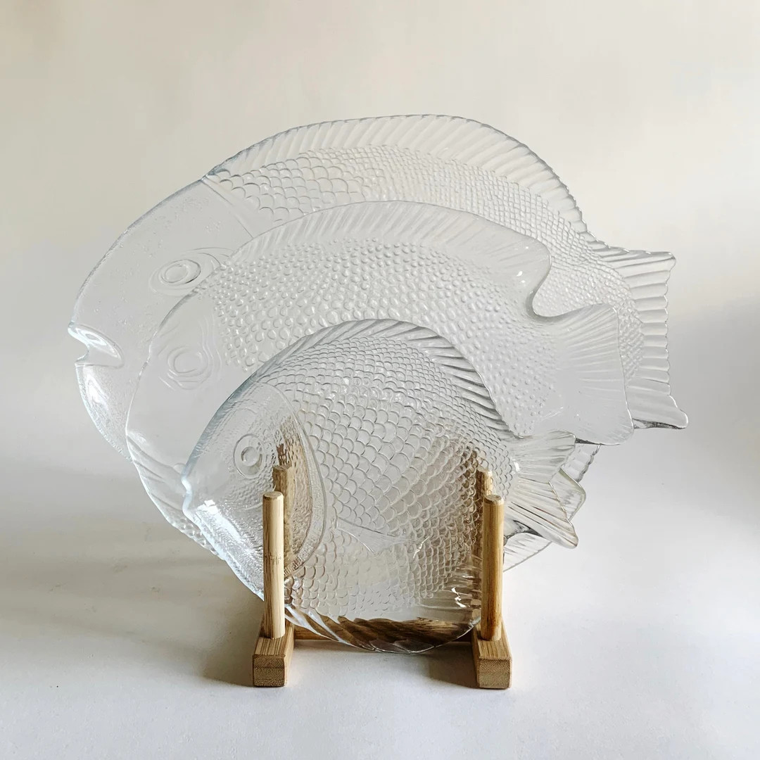 ARCOROC FISH PLATES - Dinner, Salad, and Dessert Plates, Sold Separately - Etsy | Etsy (US)