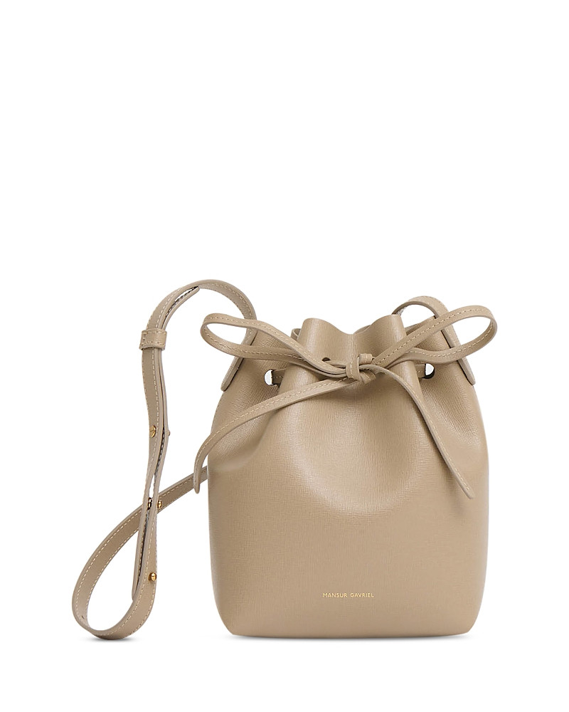 Mansur Gavriel Mini Leather Bucket Bag | Bloomingdale's (US)